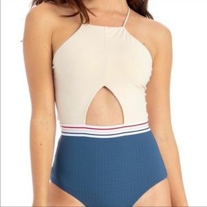Tavik- Christina One-Piece, XS, Coastal Blue, NWT
